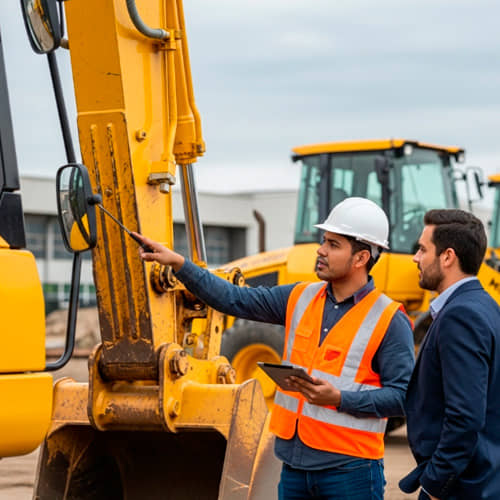 Avalúo de Maquinaria Amarilla, imagen ilustrativa para Grupo VALCOES