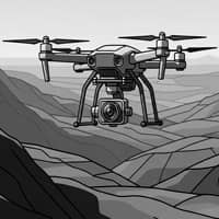 Fotogrametría Dron Volando, imagen ilustrativa para Grupo VALCOES