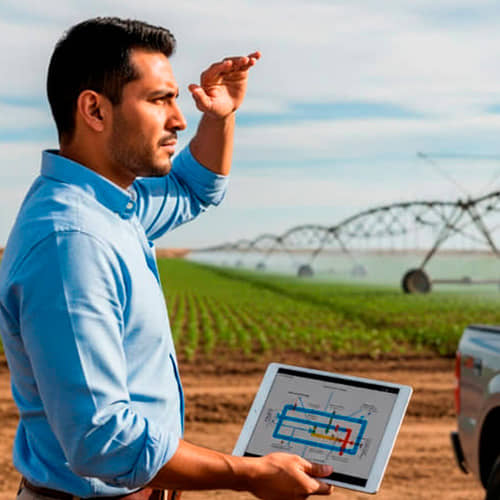 Terrenos de riego, imagen ilustrativa para Grupo VALCOES