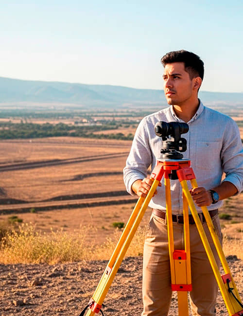 Topografía, imagen ilustrativa para Grupo VALCOES